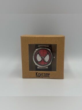RARE EXCLUSIVE Marvel Spider-Man Watch Silver Disney Collectible Superheroes
